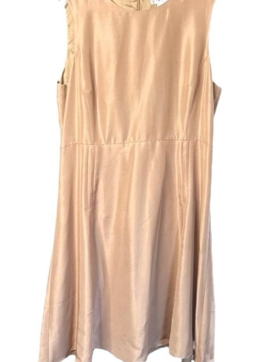 LK Bennett Dresses & Skirts - NEW LK Bennet Silk A-line Dress; champagne color